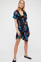 Fp One Fp One Graphic Poppy Romper At Free People